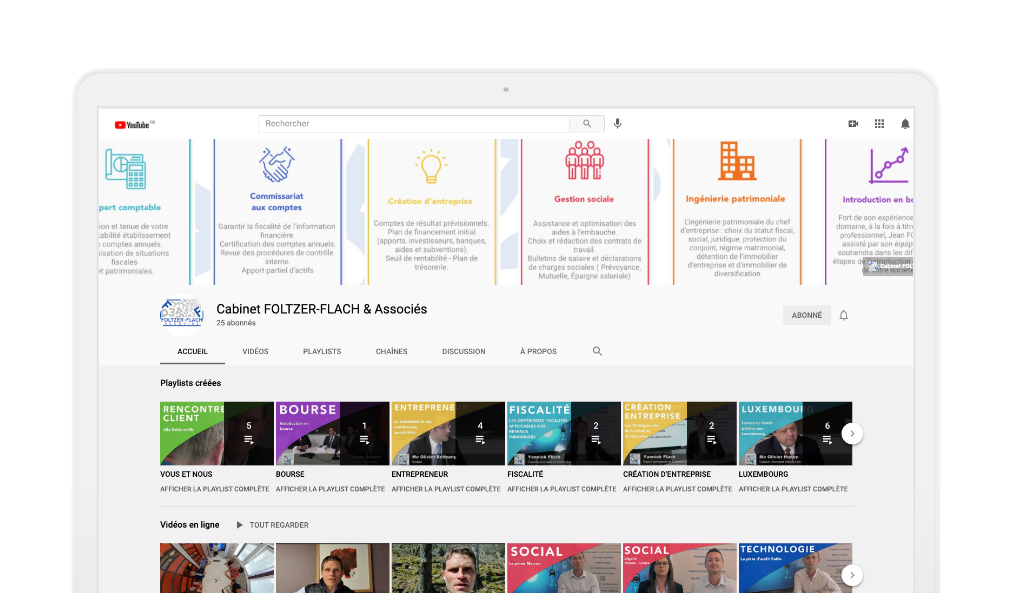 Chaîne YouTube FOLTZER-FLACH-SCHEER